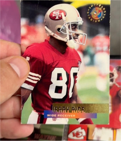 1995 Topps Stadium Club #400 Jerry Rice — front