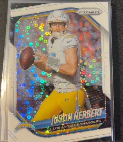 2025 Panini Prizm #215 Justin Herbert — front