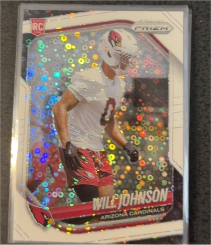 2025 Panini Prizm #370 Will Johnson — front
