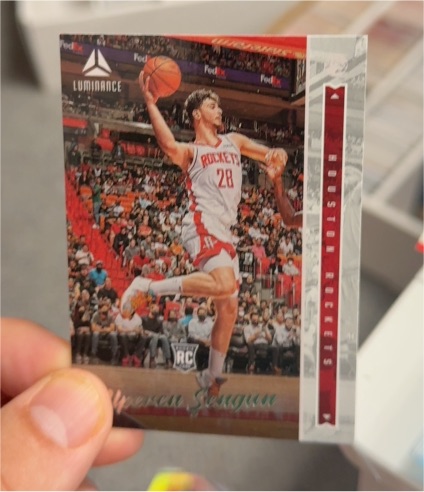 2021-22 Panini Chronicles Luminance #243 Alperen Sengun — front