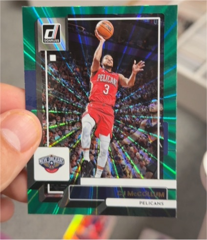 2022-23 Donruss #161 CJ McCollum — front