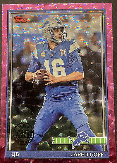 2026 Topps Flagship #91TF-37 Jared Goff — front