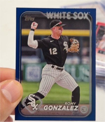 2024 Topps Series 2 #532 Romy Gonzalez Royal Blue — front