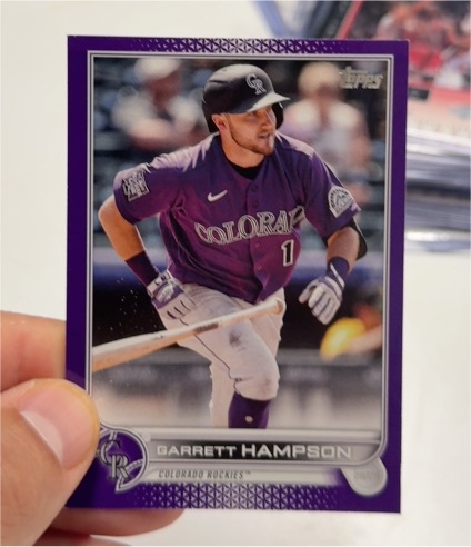 2022 Topps #234 Garrett Hampson — front