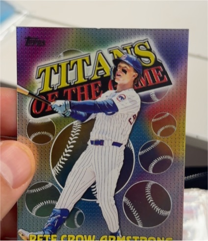 2026 Topps #TOG-13 Pete Crow Armstrong Titans Of The Game — front
