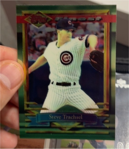 1994 Topps Finest #296 Steve Trachsel — front