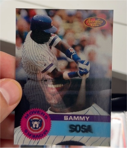 1994 Pinnacle Sportflics 2000 #MM7 Sammy Sosa — front