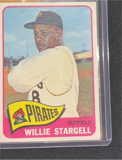 1965 Topps #377 Willie Stargell — front