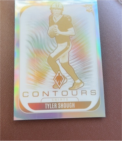 2025 Panini Phoenix #23 Tyler Shough Contours Rookie Insert — front