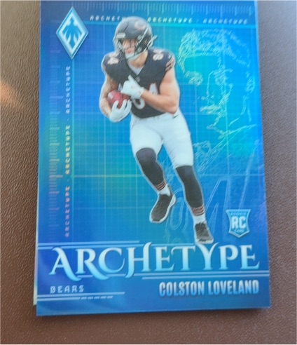2025 Panini Phoenix #9 Colston Loveland Archetype Rookie Insert — front