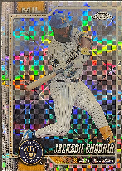 2026 Topps Chrome #51 Jackson Chourio — front