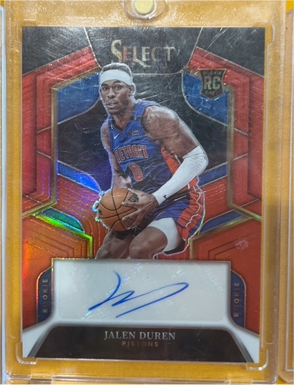 2022-23 Panini Select #98 Jalen Duren Rookie — front