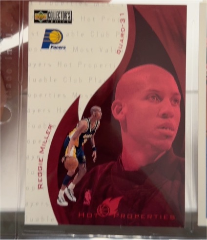 1997-98 Upper Deck Collector's Choice #366 Reggie Miller — front