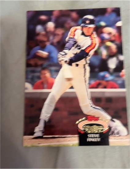 1992 Topps Stadium Club #29 Steve Finley — front