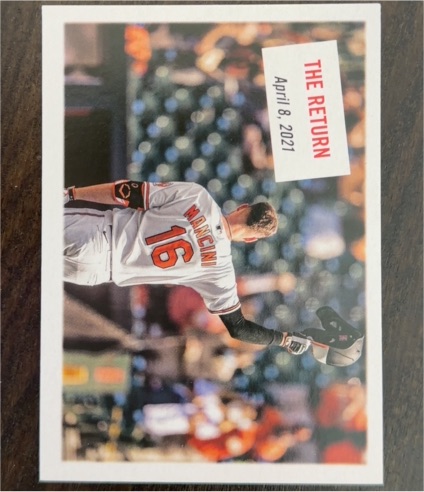 2022 Topps Archives #301 Trey Mancini The Return — front