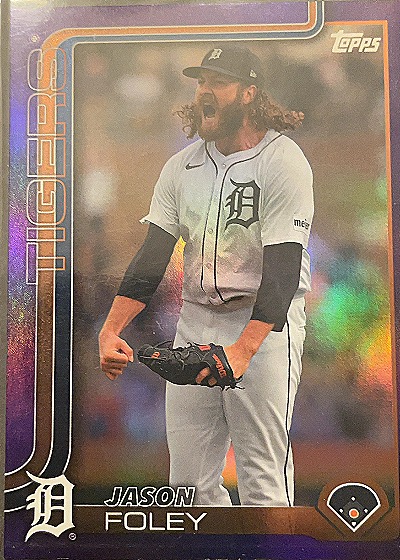 2025 Topps Series 2 #410 Jason Foley — front