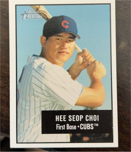 2003 Bowman Heritage #71 Hee Seop Choi — front