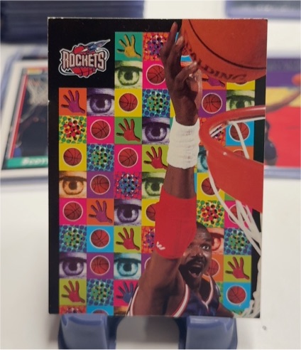 1998-99 SkyBox Thunder Bringin' It #5BI Hakeem Olajuwon — front