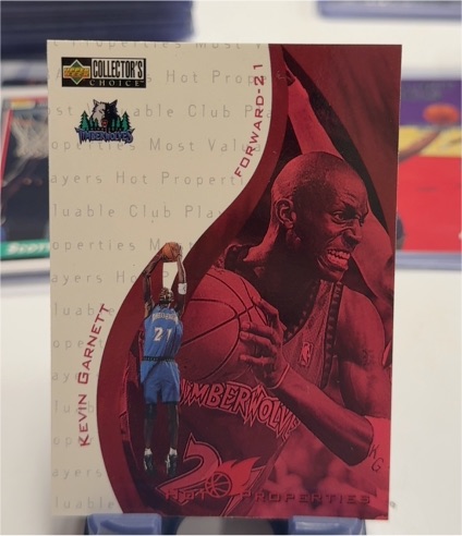 1997-98 Upper Deck Collector's Choice #371 Kevin Garnett — front