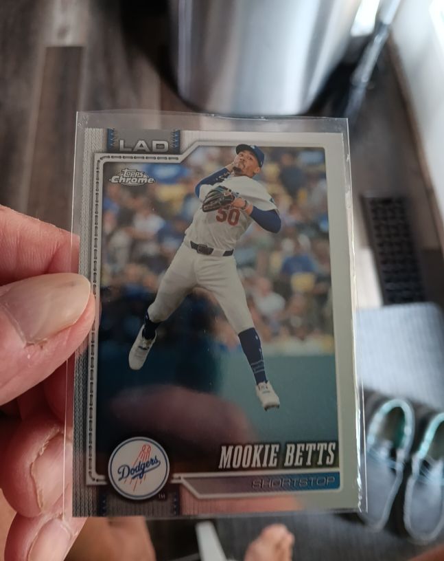 2026 Topps Chrome #268 Mookie Betts — front