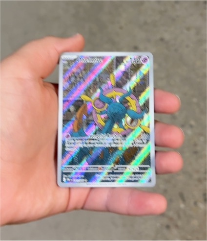 2020 Pokémon #091/084 Dhelmise Me05 Pitch Black Illustration Rare — front