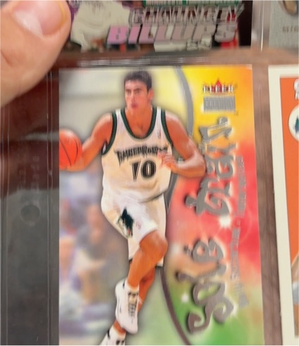 2000-01 Fleer Premium Sole Train #ST3 Wally Szczerbiak — front