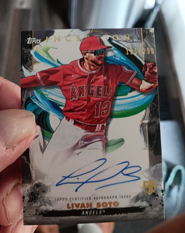 2023 Topps Inception #185 Livan Soto — front