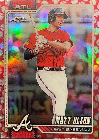 2026 Topps Chrome #241 Matt Olson — front