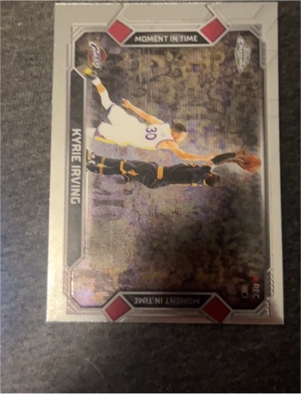 2026 Topps Chrome Update #MT-15 Kyrie Irving Moment In Time — front