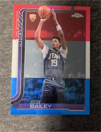 2026 Topps Chrome Update #155 Ace Bailey — front
