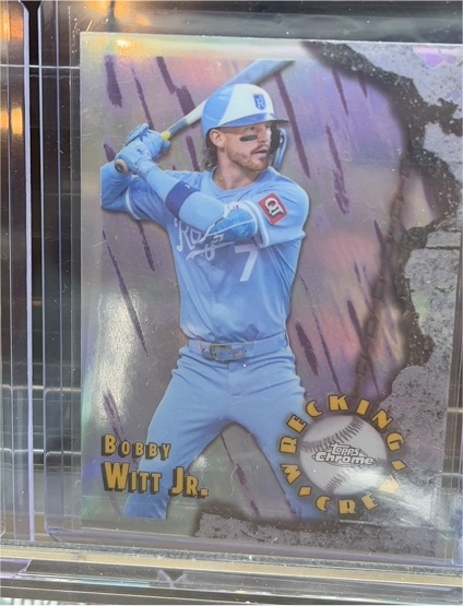 2026 Topps Chrome #WC-21 Bobby Witt Jr. Wrecking Crew — front