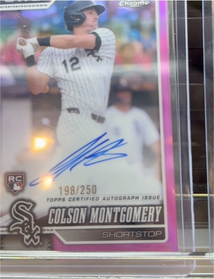 2026 Topps Chrome #RA-CM Colson Montgomery — front