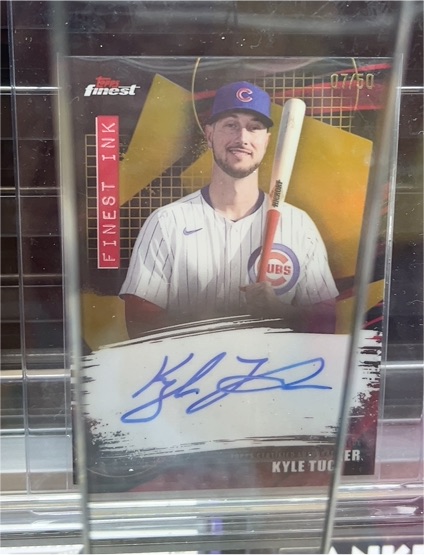 2026 Topps Finest #FI-KT Kyle Tucker — front