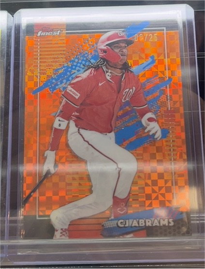 2026 Topps Finest #171 CJ Abrams — front