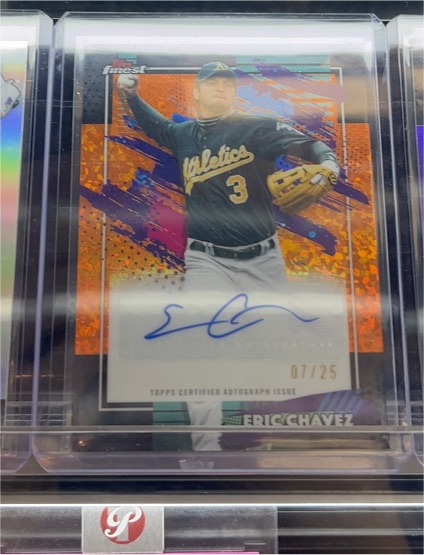 2026 Topps Finest #FMA-ECH Eric Chavez — front