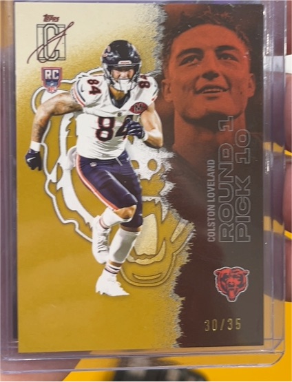 2025 Topps Signature Class #113 Colston Loveland — front
