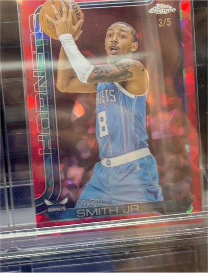 2025-26 Topps Chrome #26 Nick Smith Jr. — front