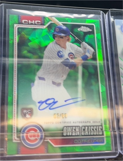 2026 Topps Chrome #RA-OC Owen Caissie — front