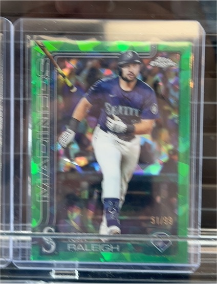 2025 Topps Chrome Update #USC45 Cal Raleigh — front