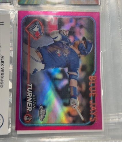 2024 Topps Chrome #248 Justin Turner — front