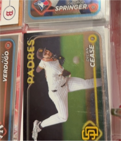 2024 Topps Chrome #224 Dylan Cease — front