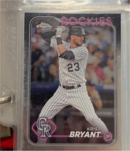 2024 Topps Chrome #179 Kris Bryant — front