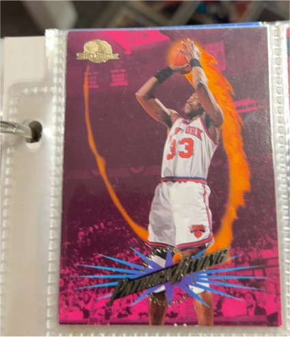 1995-96 SkyBox Premium #81 Patrick Ewing — front