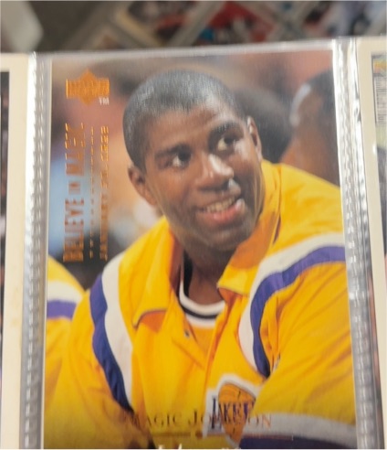 1995-96 Upper Deck #237 Magic Johnson — front