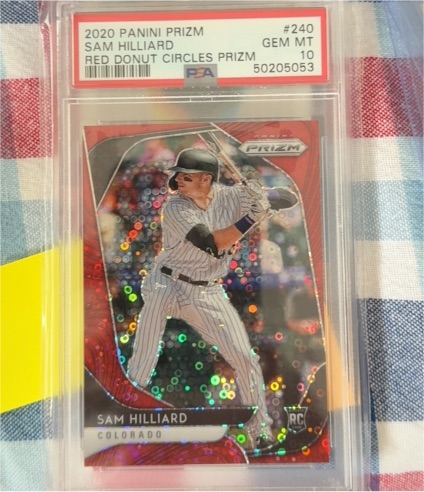 2020 Panini Prizm #240 Sam Hilliard — front