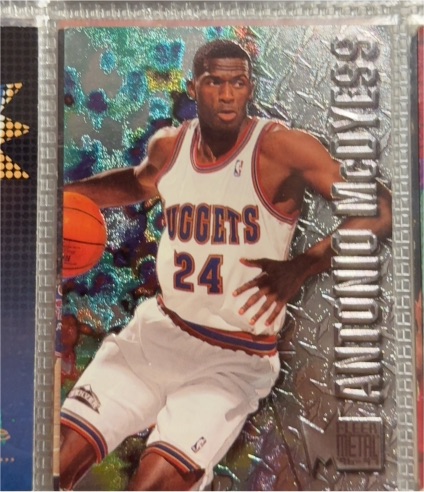 1996-97 Fleer Metal #26 Antonio McDyess — front