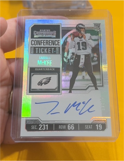 2023 Panini Contenders #135 Tanner McKee — front
