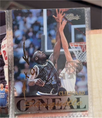 1995 Classic Visions #74 Shaquille O'Neal — front