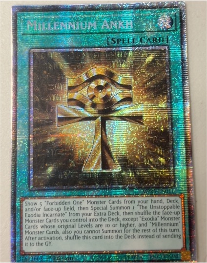 2025 Yu-Gi-Oh! MP25-EN011 Millennium Ankh — front
