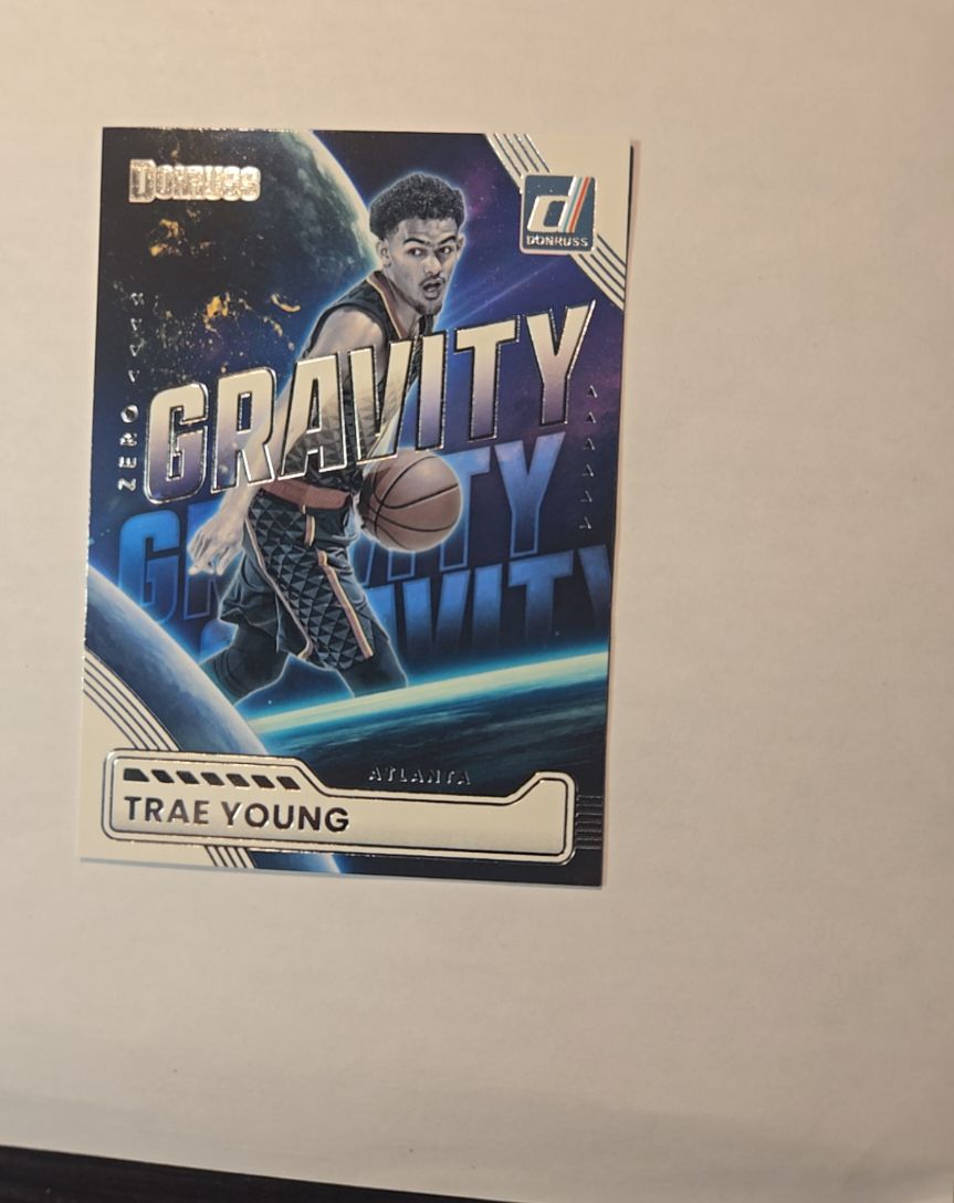 2025 Donruss Zero Gravity #ZGV-TY Trae Young — front